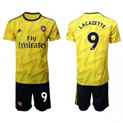 Arsenal Fodboldtrøjer LACAZETTE 9 Børn Udebanesæt 2019/20 Kort ærmer Arsenal Fodboldtrøjer LACAZETTE 9 Børn Udebanesæt 2019/20 Kort ærmer